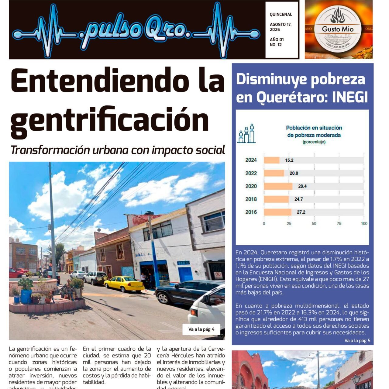 Entendiendo la Gentrificación – Agosto 17 2025