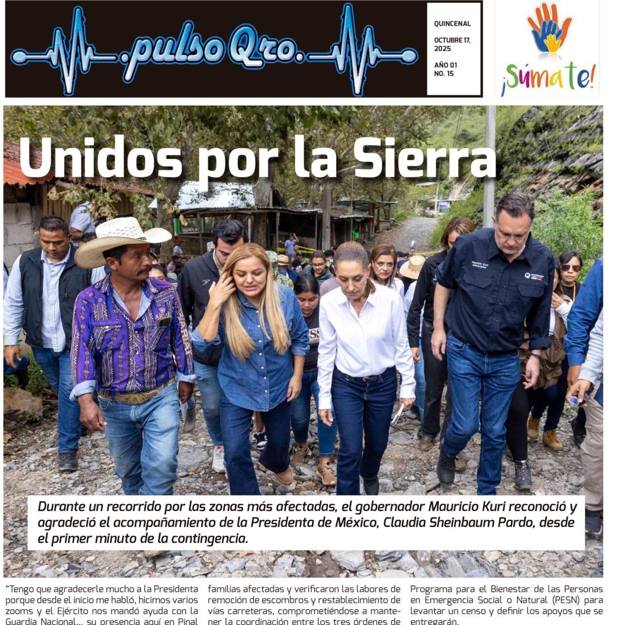 Unidos por la Sierra – Octubre  15 2025