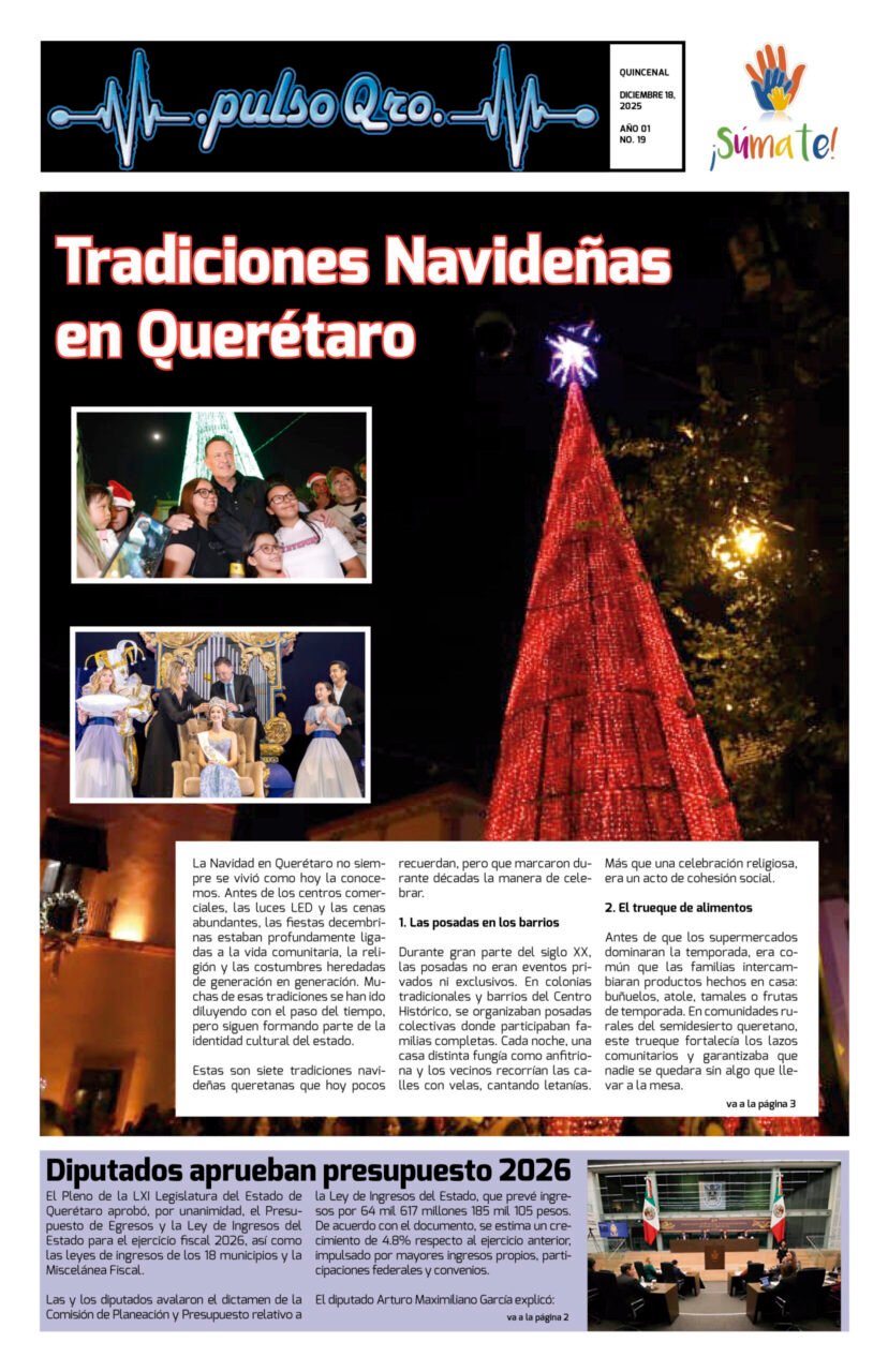 Aprueban Paquete Económico 2026 – Dic 18 2025