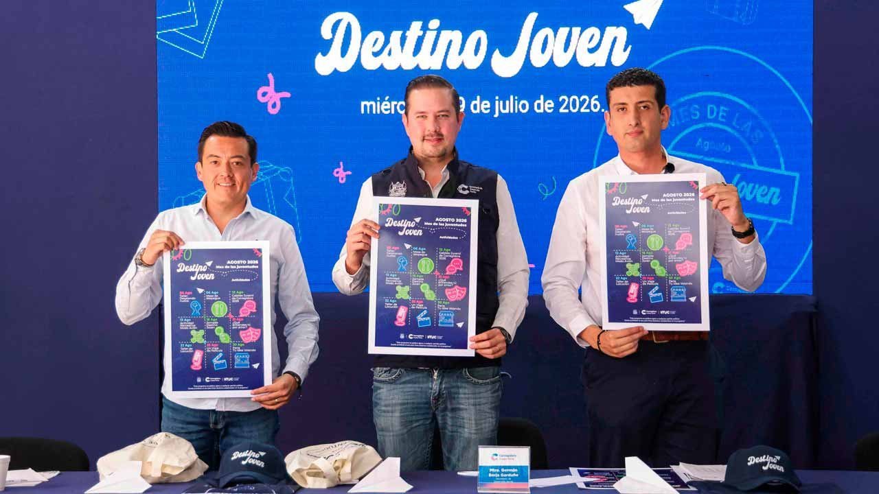 Corregidora presenta programa Destino Joven 2026