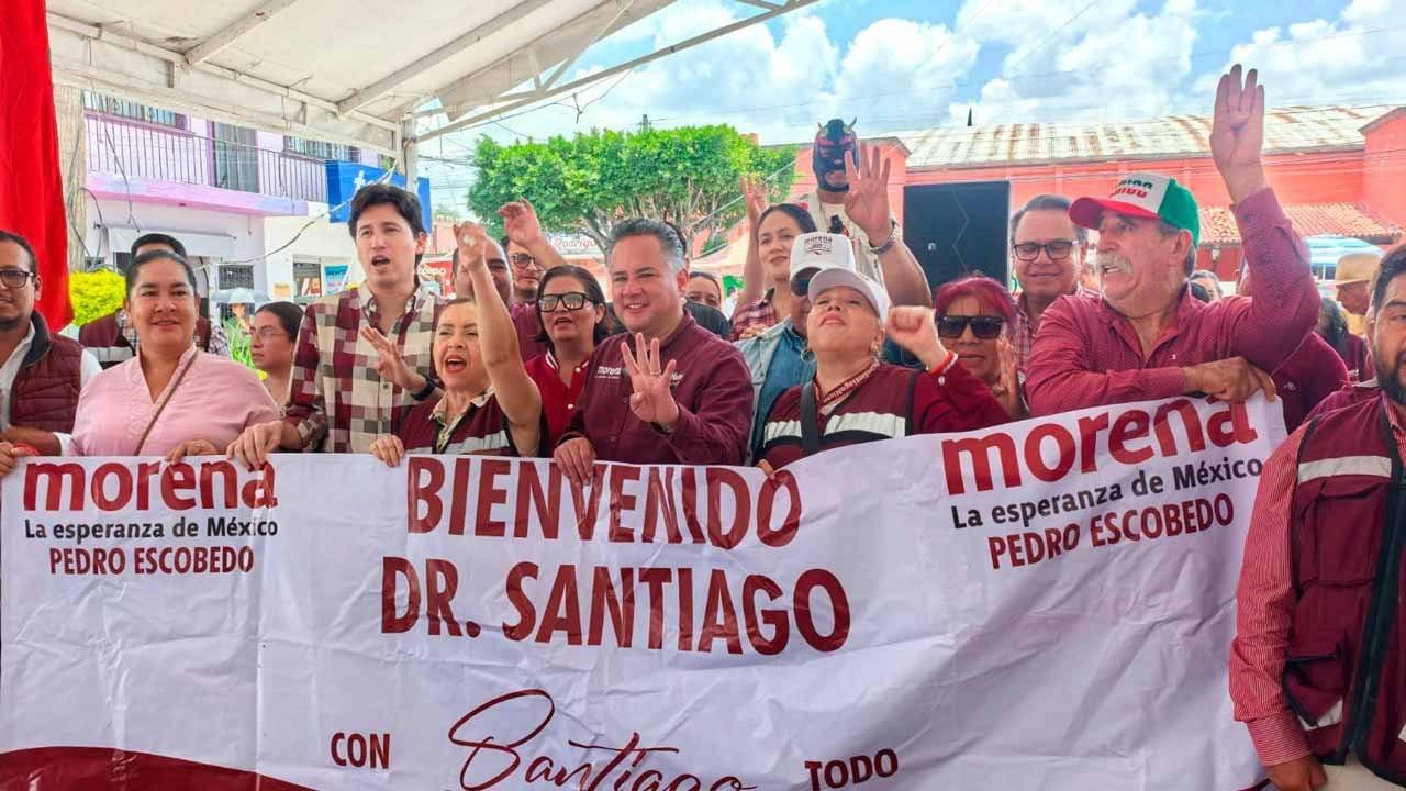 Santiago Nieto reúne apoyo en Pedro Escobedo y Ezequiel Montes para encabezar esfuerzos de la 4T en Querétaro