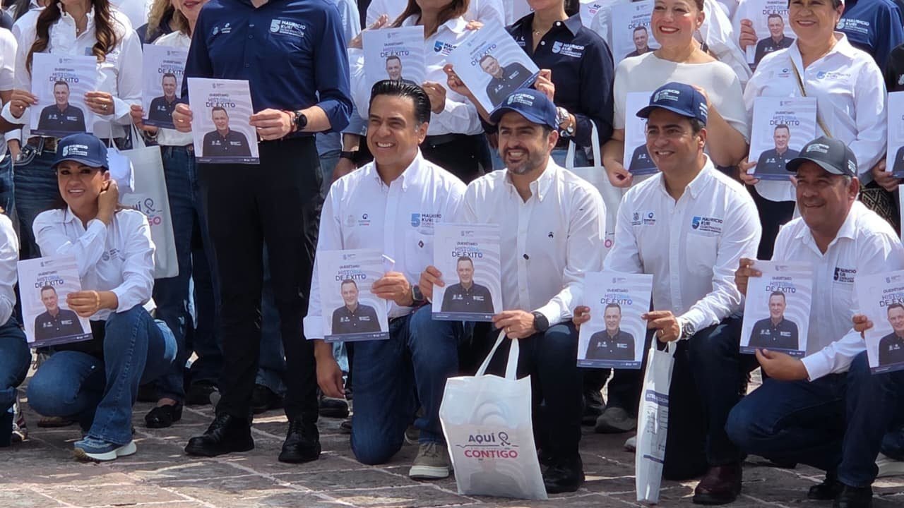Dorantes destaca logros unidos en Querétaro