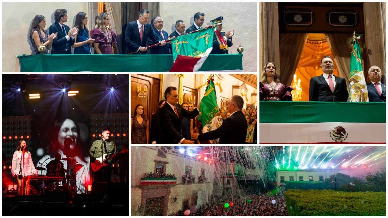 Mauricio Kuri encabeza Grito de Independencia en Querétaro