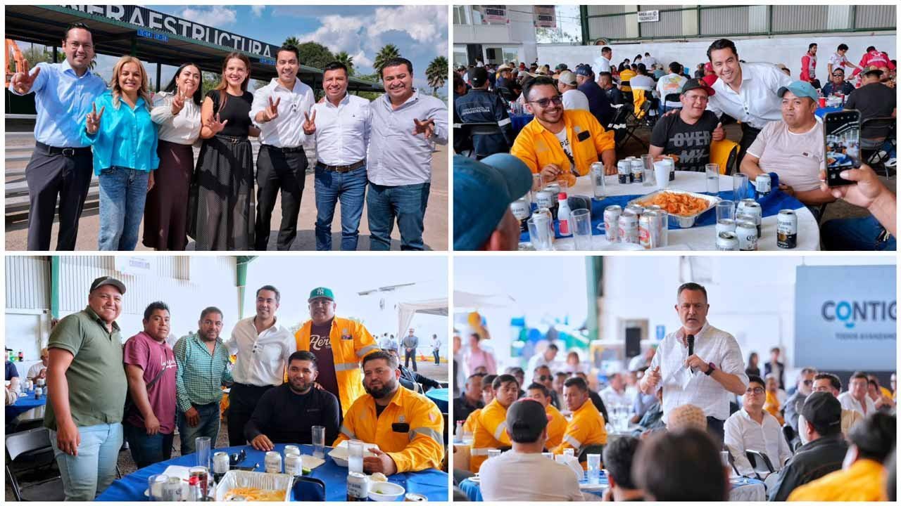 Kuri y Felifer reconocen el compromiso de las trabajadoras y los trabajadores de la CEI